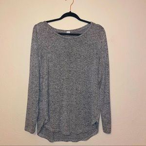 Old navy crew neck grey long sleeve